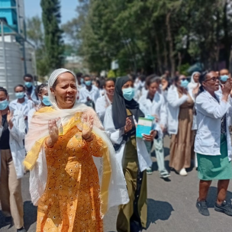 Ethiopian New Year Celebration with Patients and Health Workers — photo 3